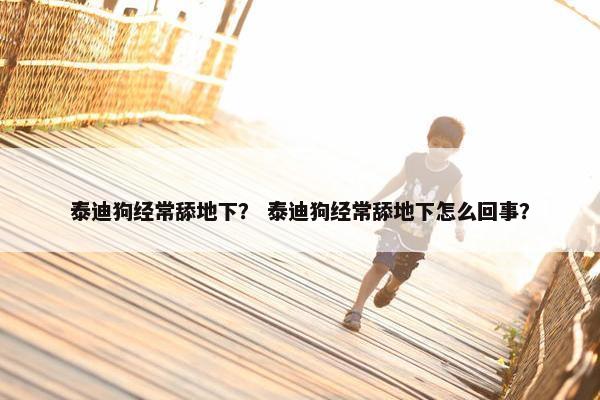 泰迪狗经常舔地下？ 泰迪狗经常舔地下怎么回事？
