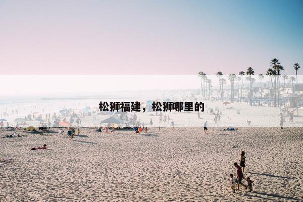 松狮福建，松狮哪里的