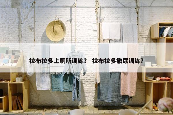 拉布拉多上厕所训练？ 拉布拉多撒尿训练？