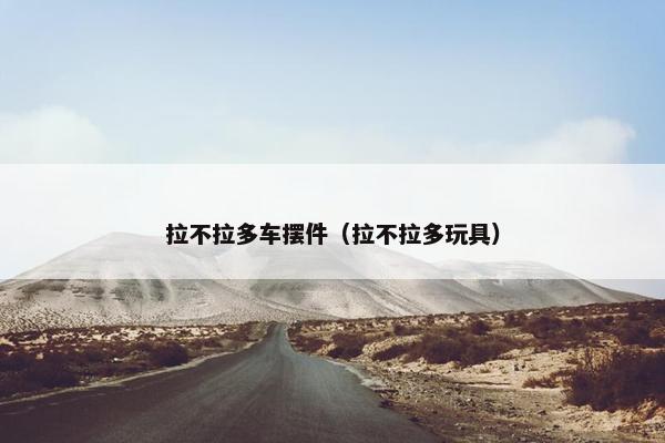 拉不拉多车摆件（拉不拉多玩具）