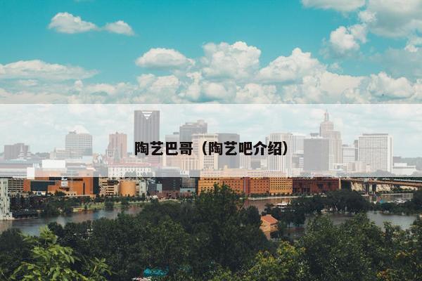 陶艺巴哥（陶艺吧介绍）