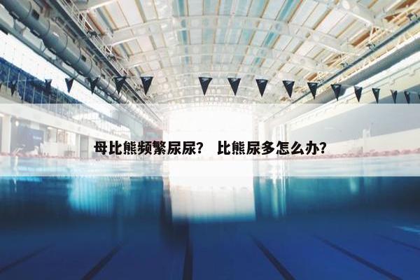 母比熊频繁尿尿？ 比熊尿多怎么办？