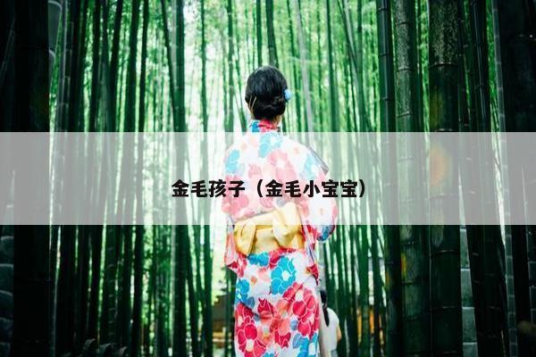 金毛孩子（金毛小宝宝）