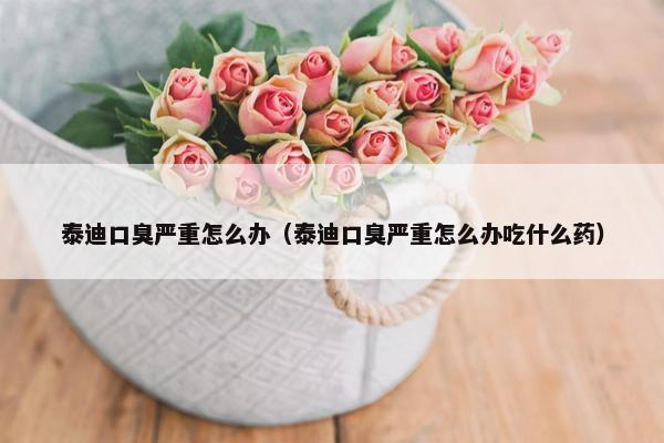泰迪口臭严重怎么办（泰迪口臭严重怎么办吃什么药）