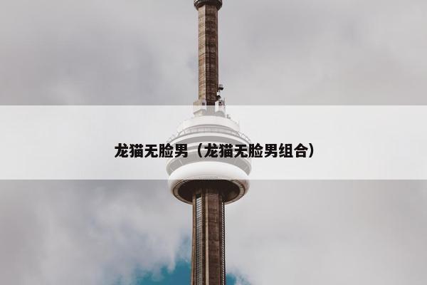 龙猫无脸男（龙猫无脸男组合）