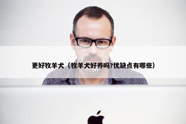 更好牧羊犬（牧羊犬好养吗?优缺点有哪些）