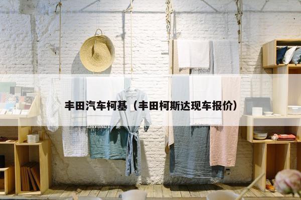 丰田汽车柯基（丰田柯斯达现车报价）