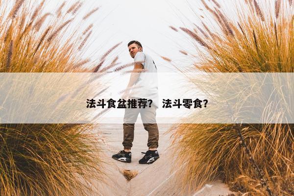 法斗食盆推荐？ 法斗零食？