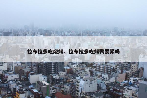 拉布拉多吃烧烤，拉布拉多吃烤鸭要紧吗