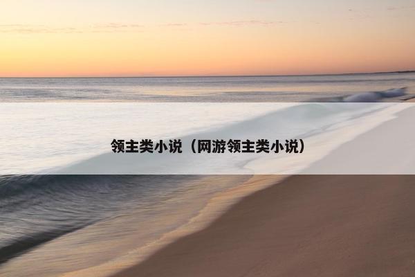 领主类小说（网游领主类小说）