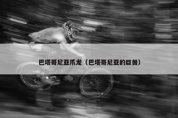 巴塔哥尼亚爪龙（巴塔哥尼亚的巨兽）