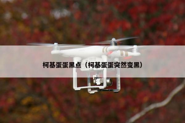 柯基蛋蛋黑点（柯基蛋蛋突然变黑）