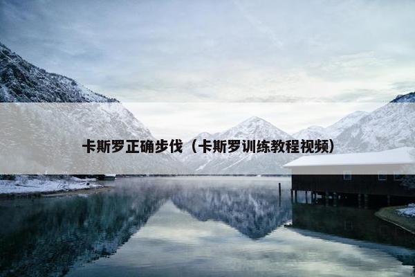 卡斯罗正确步伐（卡斯罗训练教程视频）