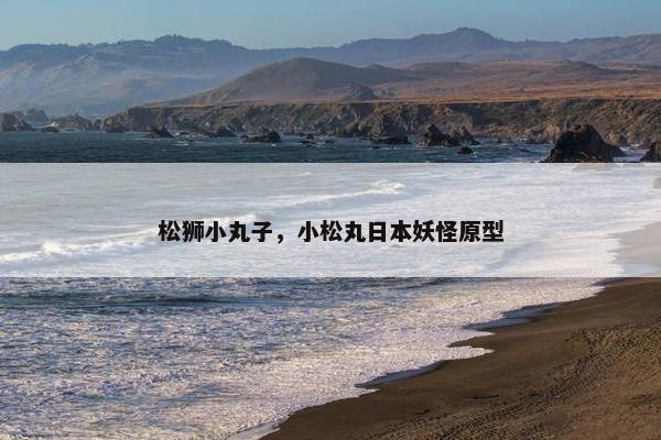 松狮小丸子，小松丸日本妖怪原型