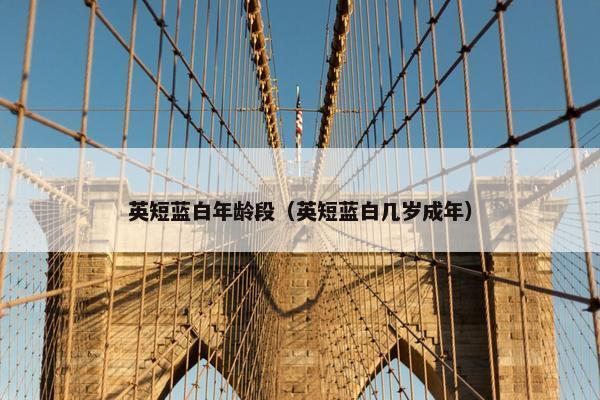 英短蓝白年龄段（英短蓝白几岁成年）