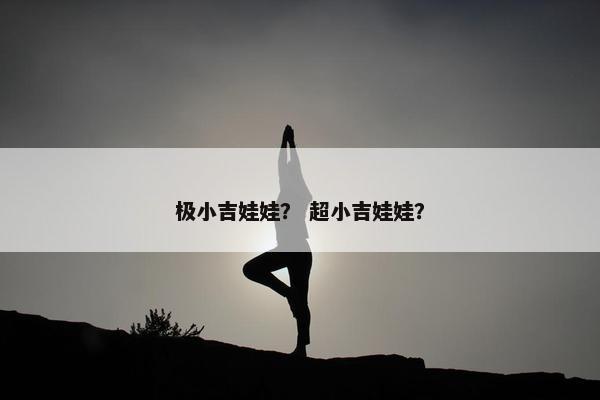 极小吉娃娃？ 超小吉娃娃？
