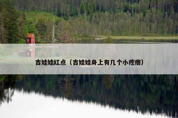 吉娃娃红点（吉娃娃身上有几个小疙瘩）