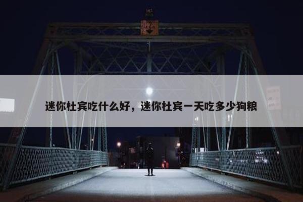 迷你杜宾吃什么好，迷你杜宾一天吃多少狗粮