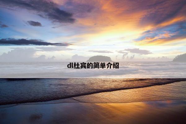 dl杜宾的简单介绍