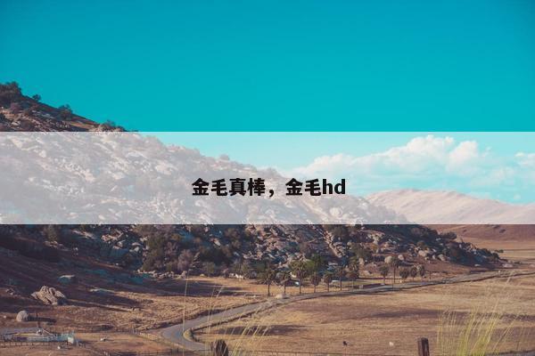 金毛真棒，金毛hd